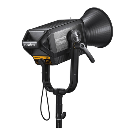 Godox Knowled M600D instruction manual