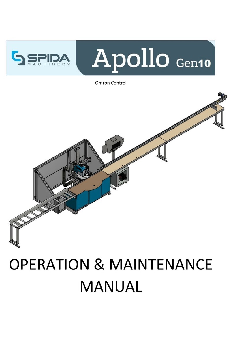 Spida Machinery Apollo Gen10 Manual