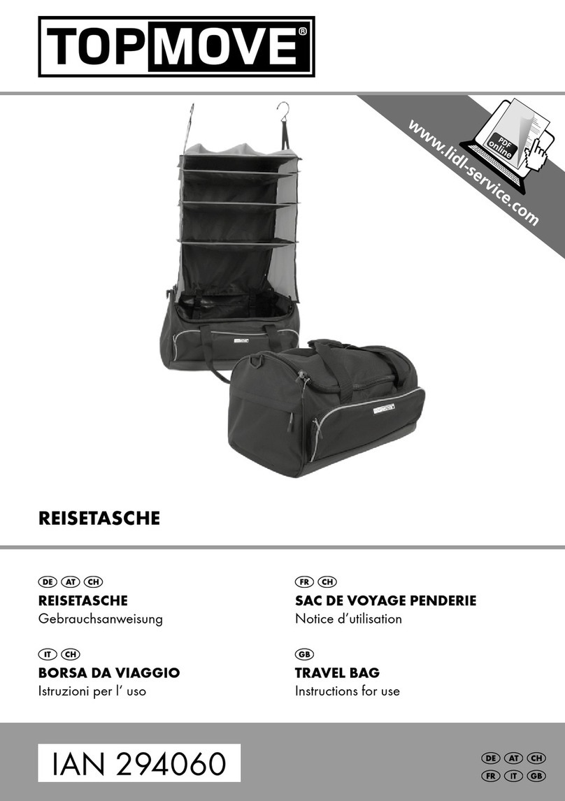 topmove REISETASCHE Instructions for use