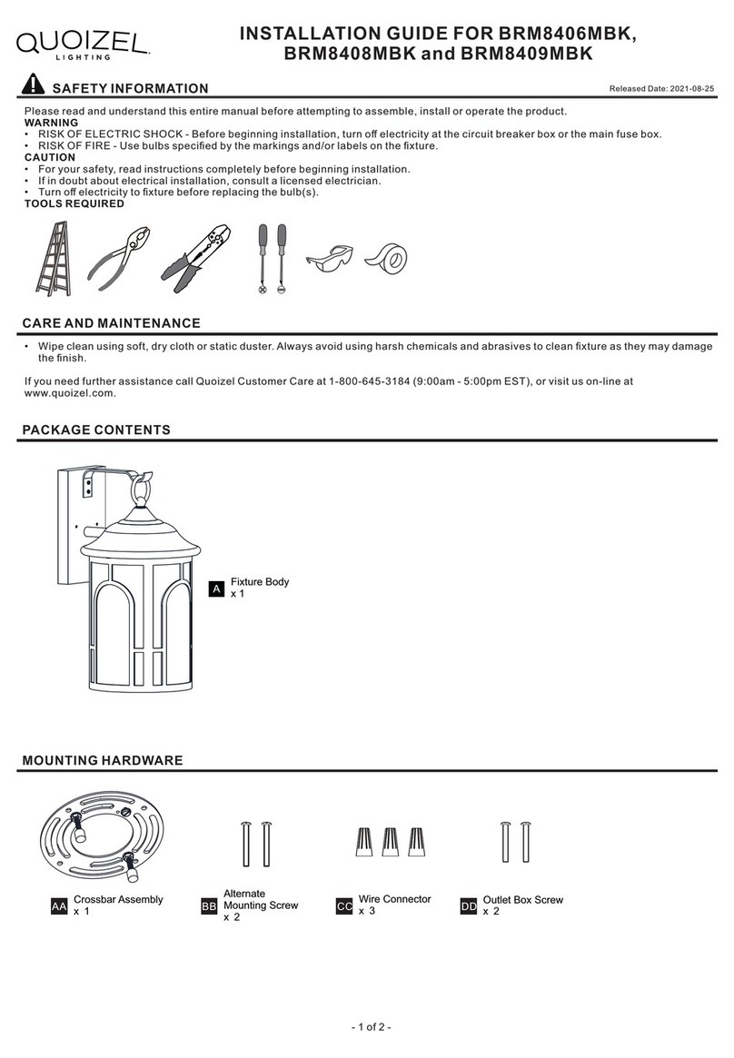 Quoizel BRM8406MBK installation guide