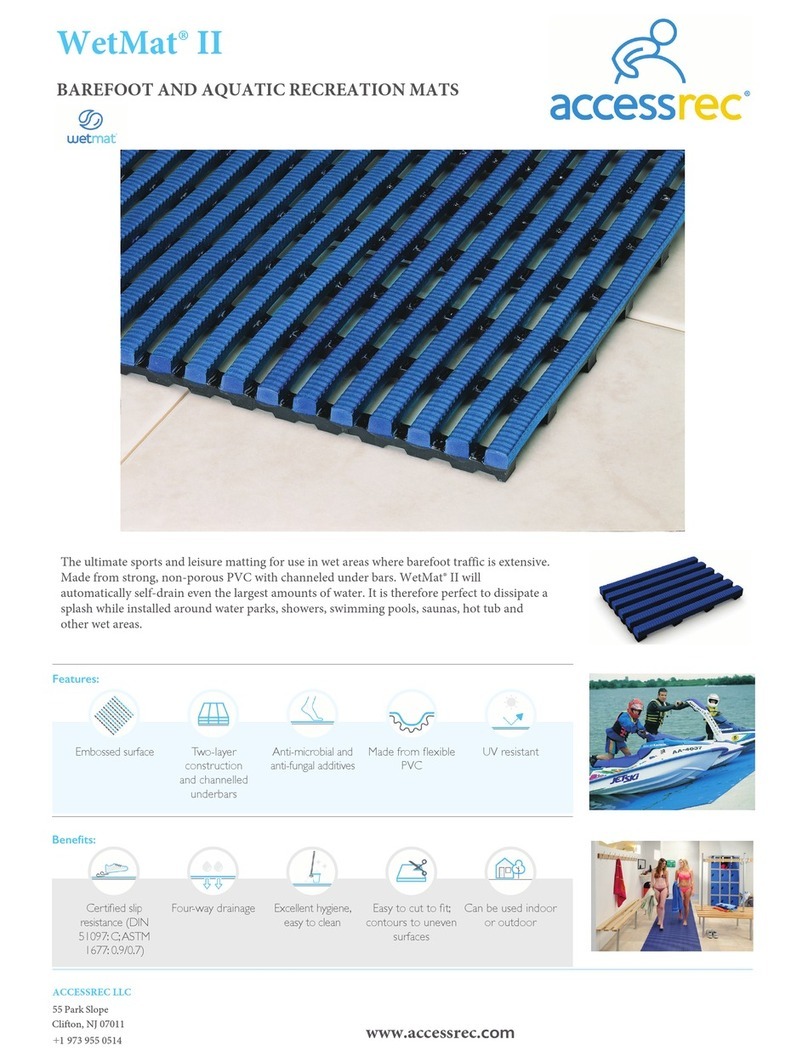 AccessRec WetMat II User manual