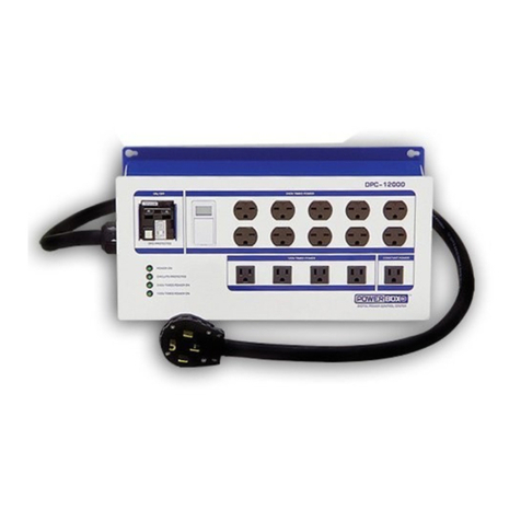 PowerBox DPC-12000 Series Installation and operation instructions