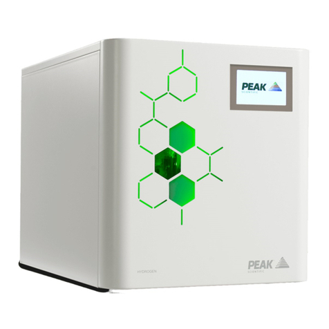 Peak Scientific Precision Hydrogen installation guide