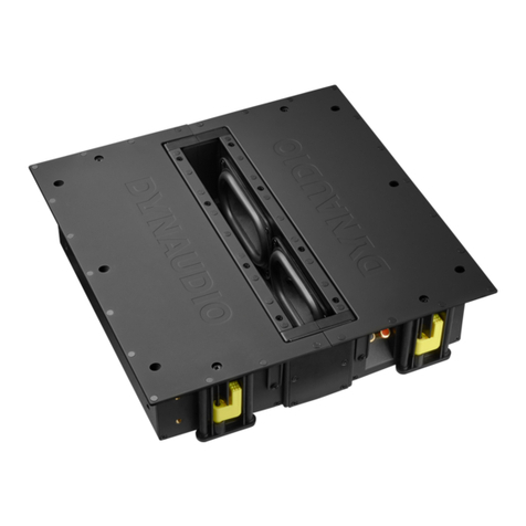 Dynaudio Sub RCC Instructions for use