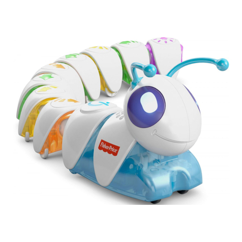 Fisher-Price THiNK & LEARN Code-a-pillar DKT39 instruction sheet