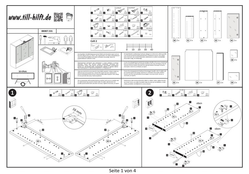 Till-Hilft 88087.531 installation instructions