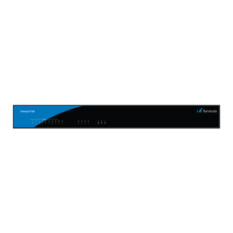 Barracuda NextGen F180 User manual Barracuda NextGen F180 User manual