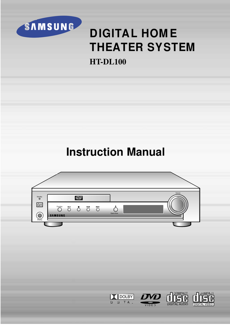 Samsung HT-DL100 User manual