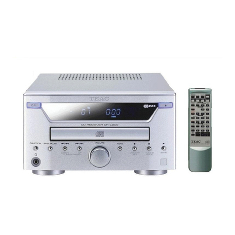 Teac CR-L600 User manual