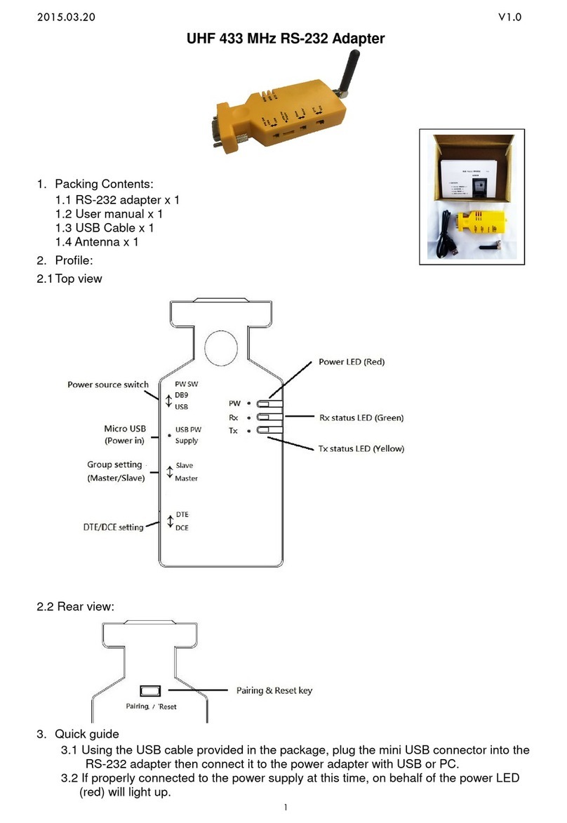 Uconnect UHF quick start guide