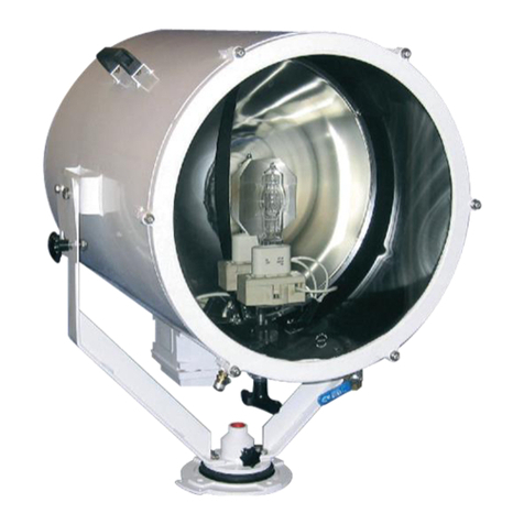 Glamox Norselight Suez Canal Searchlight SH510 User manual