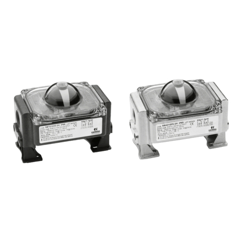 Camozzi SBT Series Operation instructions