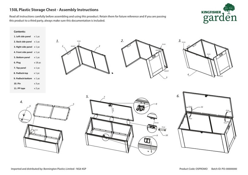Kingfisher OSPROMO Assembly instructions