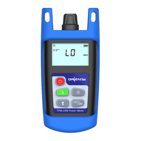 OrienTek TPM-25m User manual