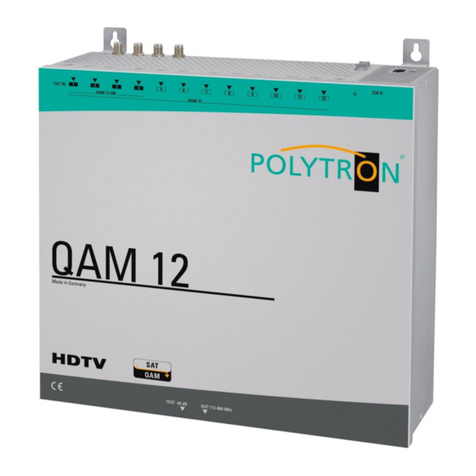 Polytron QAM 12 LAN User manual