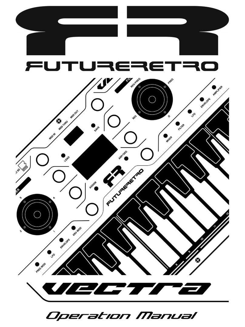 future.retro Vectra Operation manual
