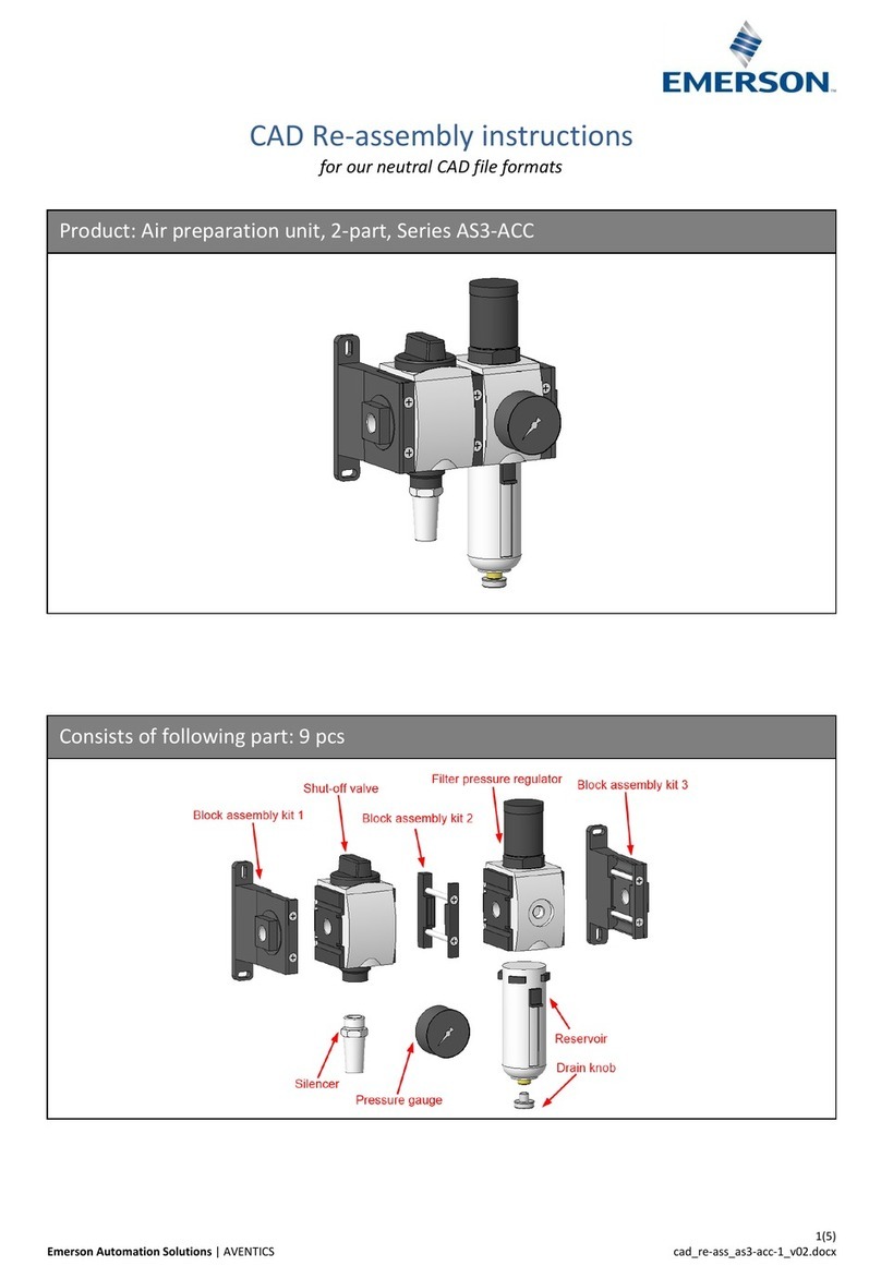 Emerson CAD Installation instructions