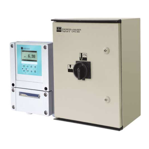 Endress+Hauser TopCal S CPC 300 operating instructions