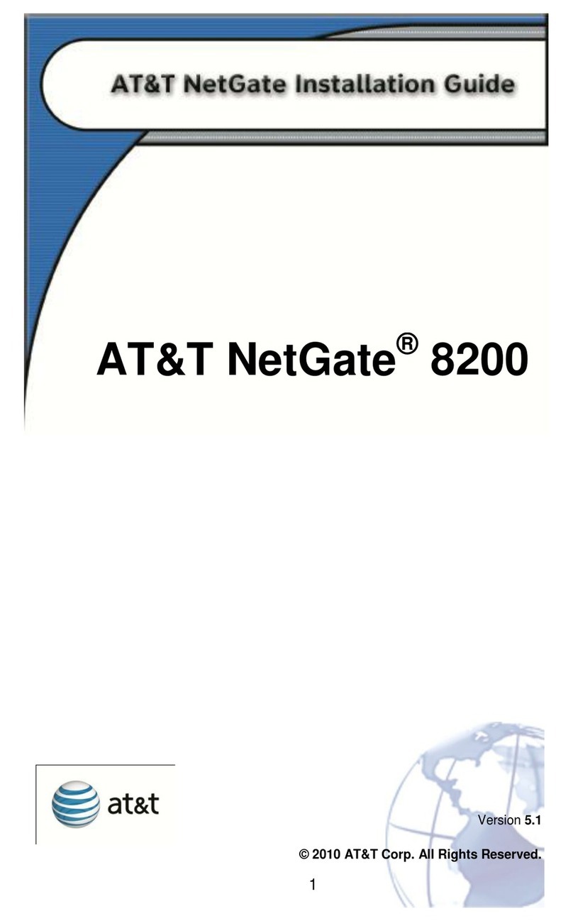 AT&T NetGate 8200 installation guide