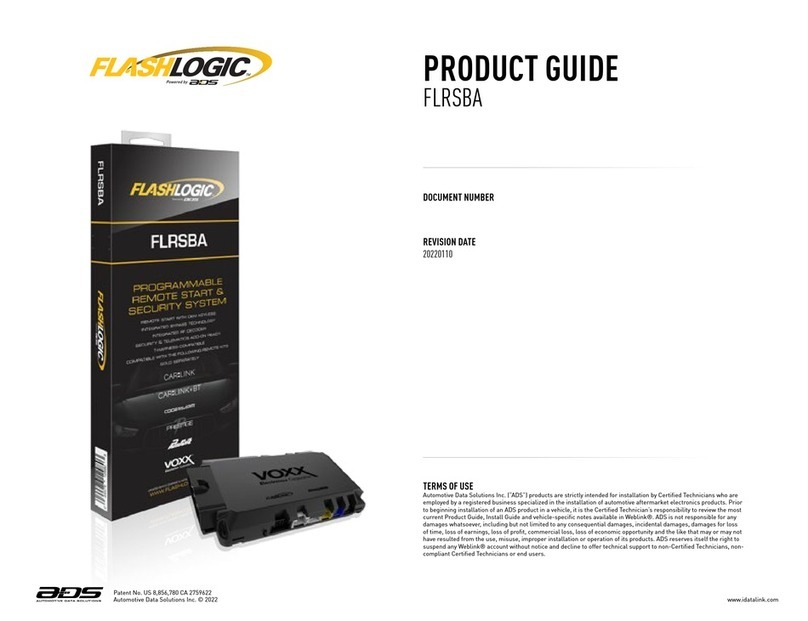 ADS FlashLogic FLRSBA User manual