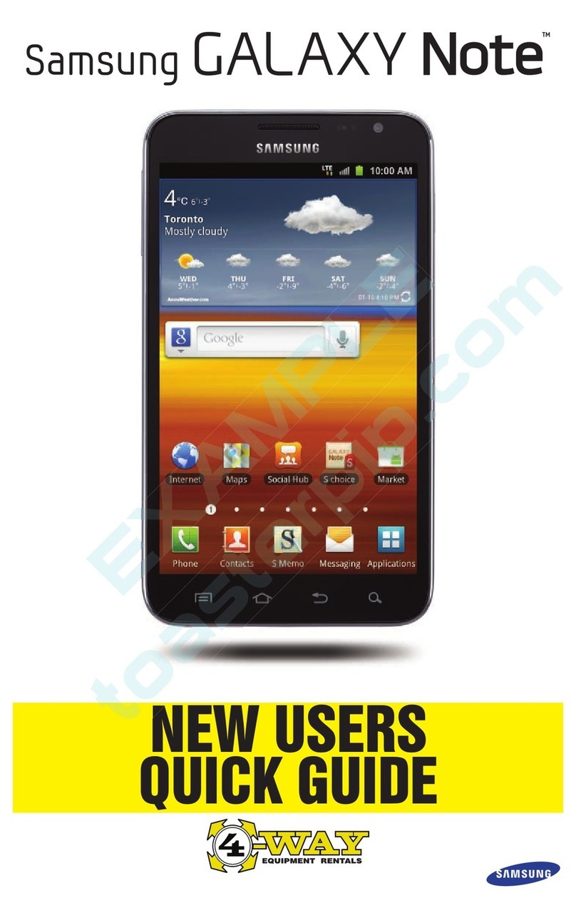 Samsung Galaxy Note User manual