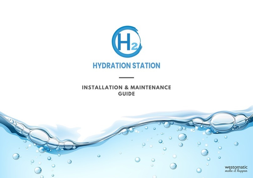 Westomatic H2O Hydration Station Installation & maintenance guide