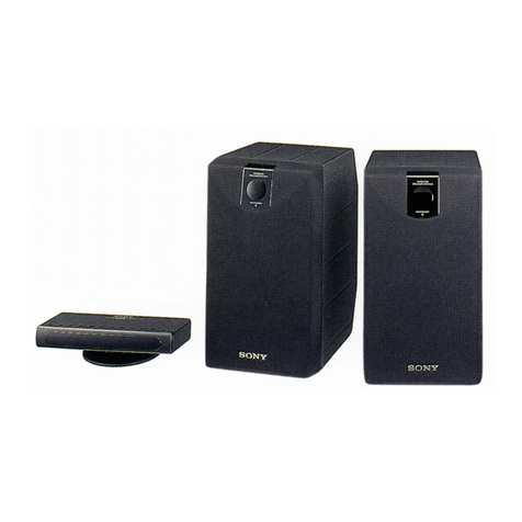Sony SA-IF70 User manual