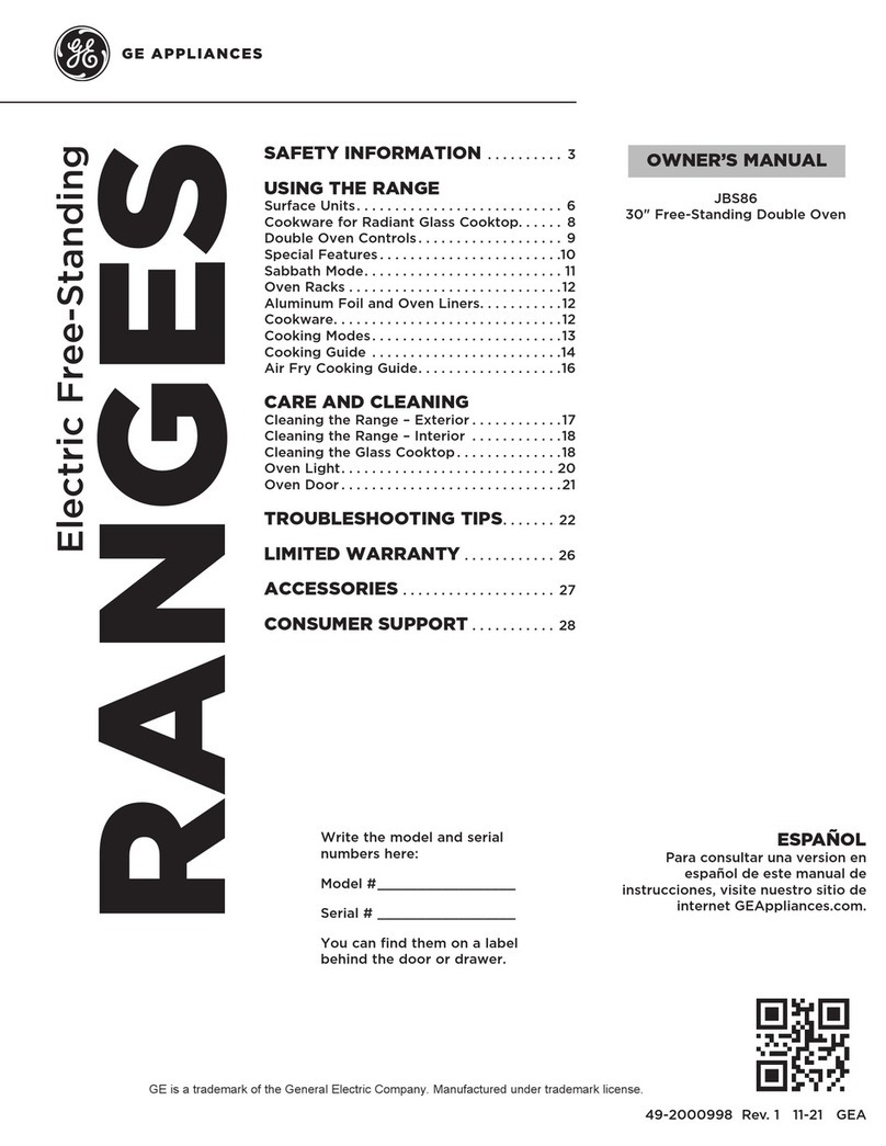 GE JBS86 User manual