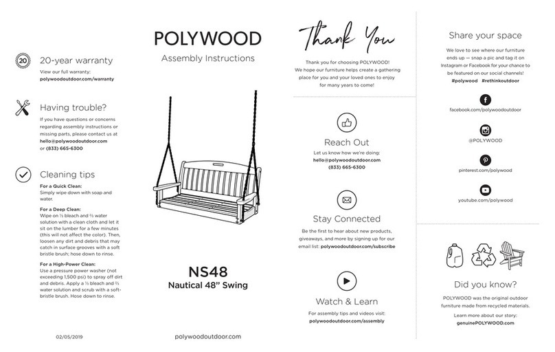 Polywood Nautical NS48 User manual