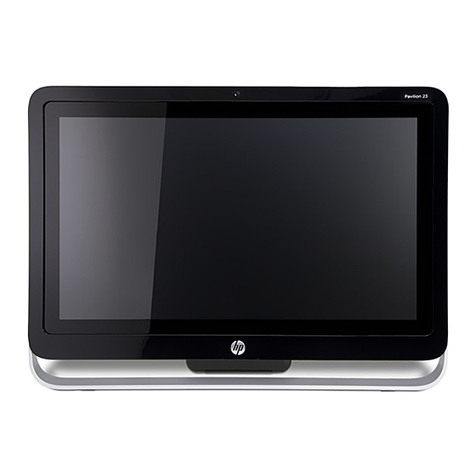 HP Pavilion 23 TouchSmart Installation instructions