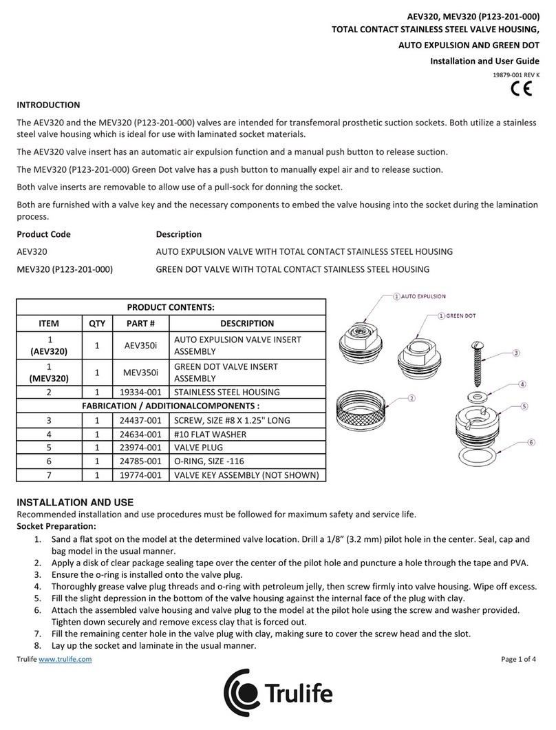 Trulife AEV320 User manual