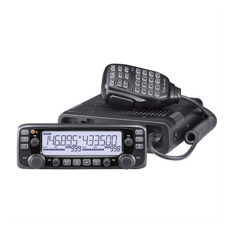 Icom ic-2730A Programming manual