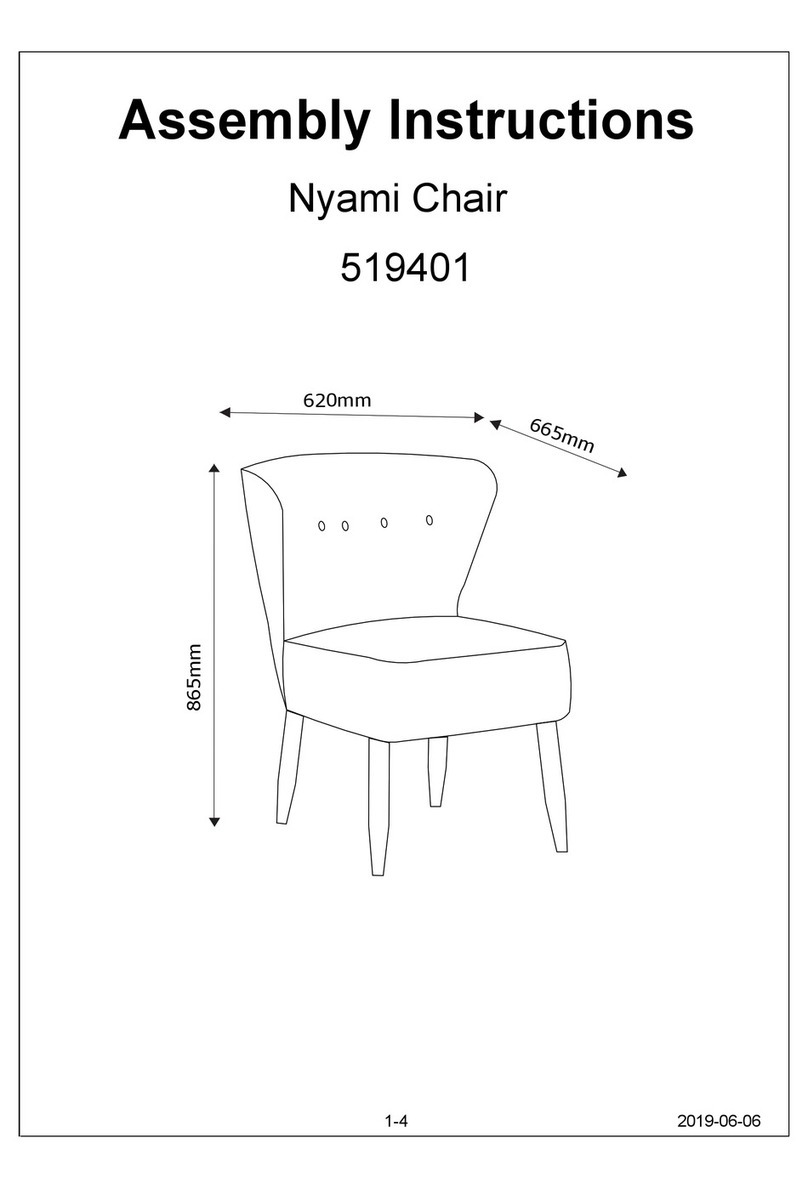 ManoMano Nyami 519401 Assembly instructions ManoMano Nyami 519401 Assembly instructions