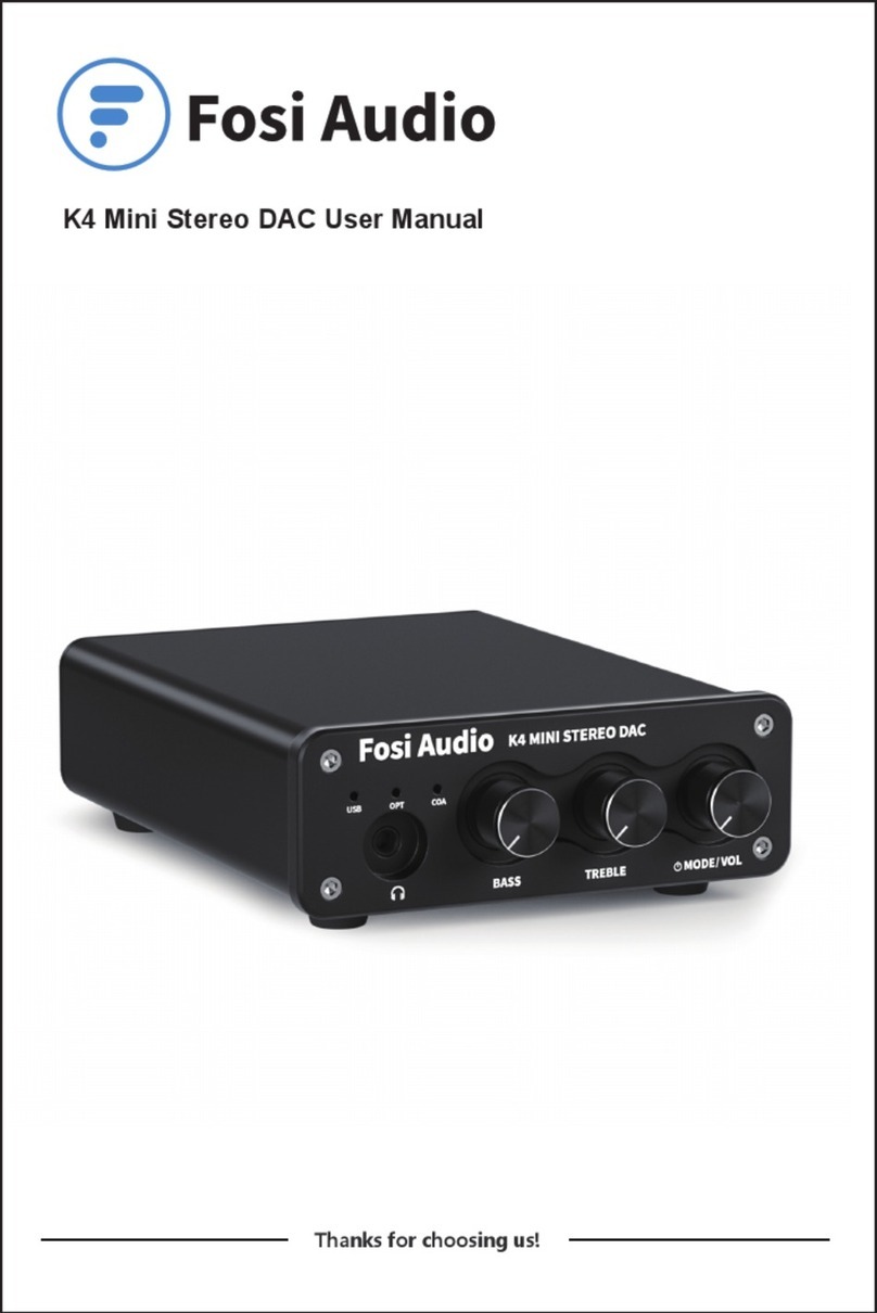 Fosi Audio K4 user manual