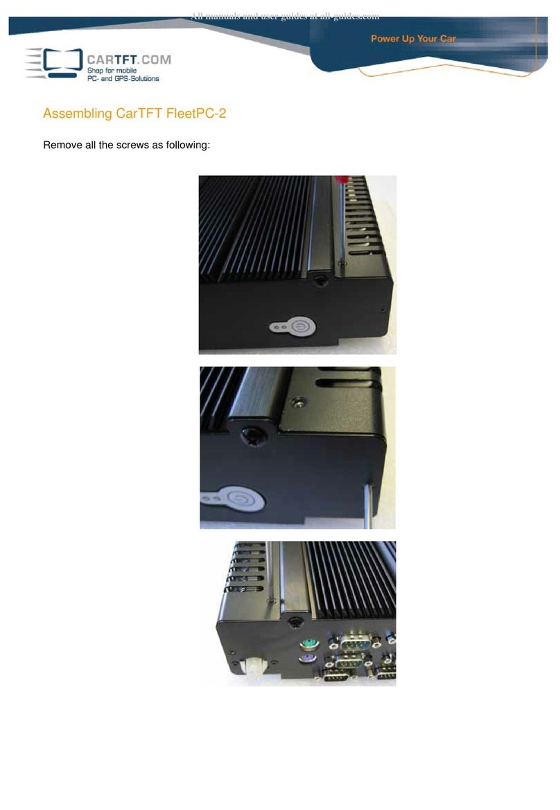 Cartft FleetPC-2 User manual Cartft FleetPC-2 User manual