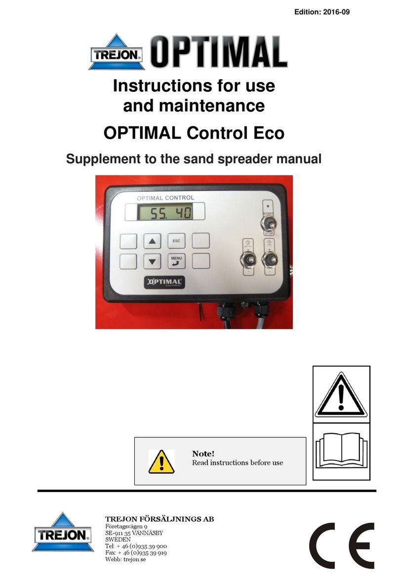 Trejon OPTIMAL Control Eco Specification sheet