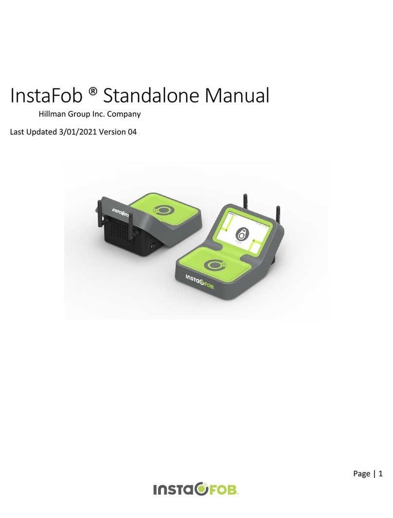 Hillman InstaFob Standalone Manual