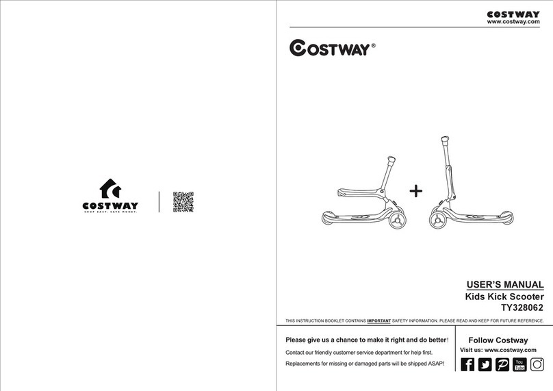 Costway TY328062 user manual
