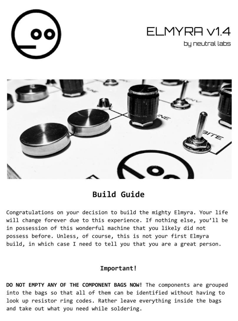 neutral labs ELMYRA v1.4 Build guide