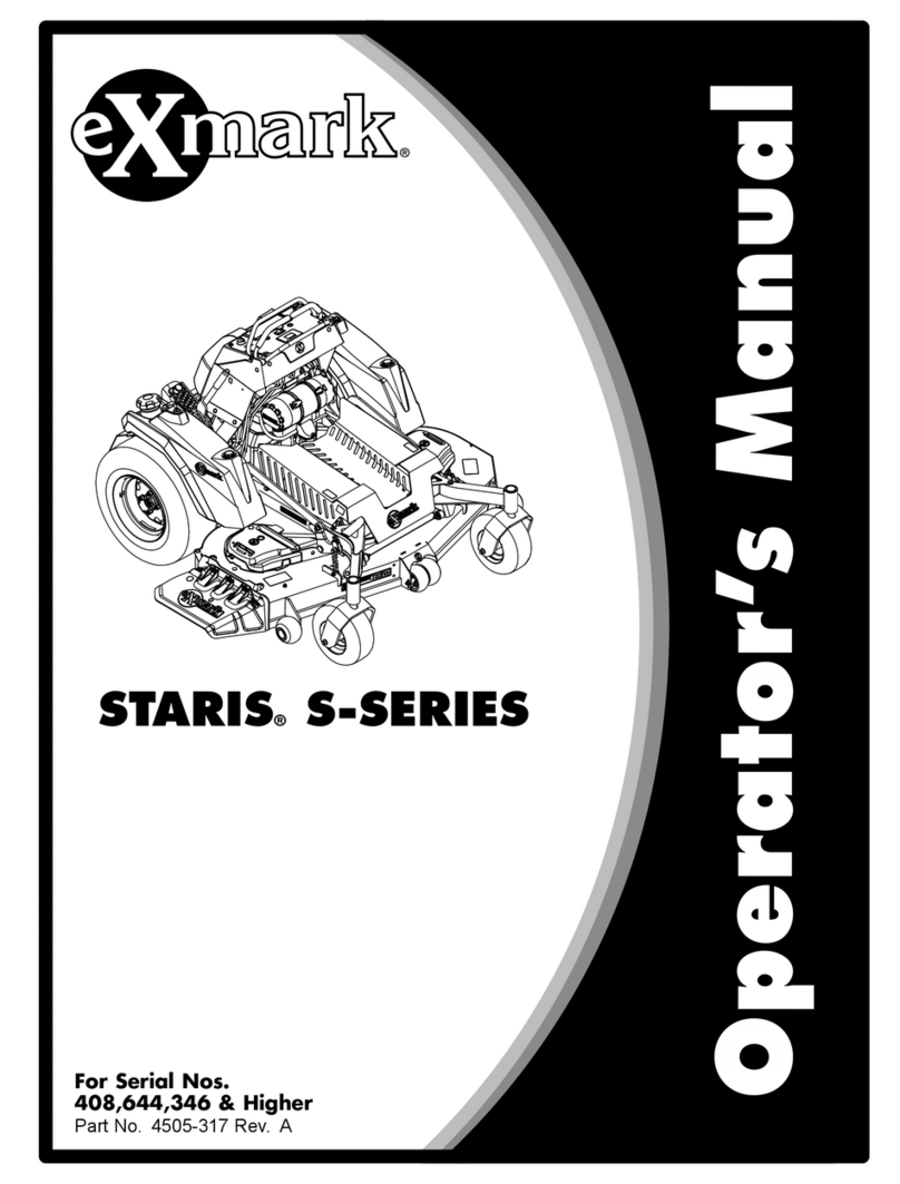 Exmark STARIS S Series User manual
