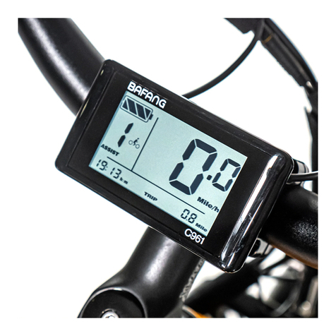 Biktrix Bafang C961 User manual