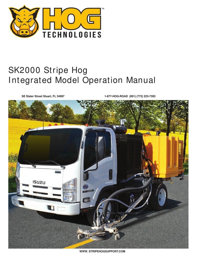Hog Technologies Stripe Hog SK2000 Operation manual Hog Technologies Stripe Hog SK2000 Operation manual