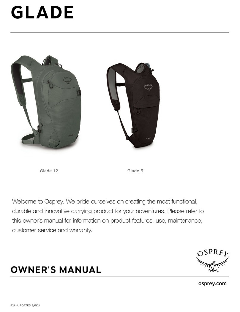 Osprey Glade 12 User manual Osprey Glade 12 User manual