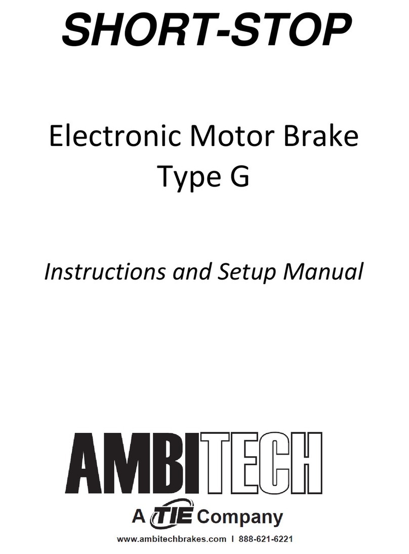 TIE AMBITECH SHORT-STOP G Setup manual