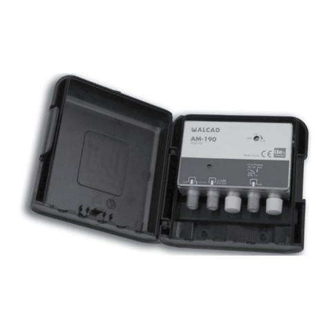 Alcad AM-190 User manual