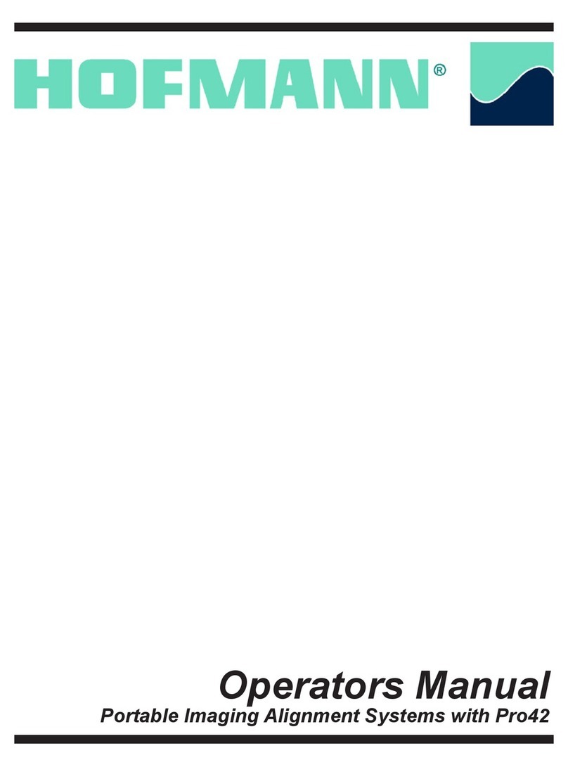 Hofmann Pro42 Operator's manual