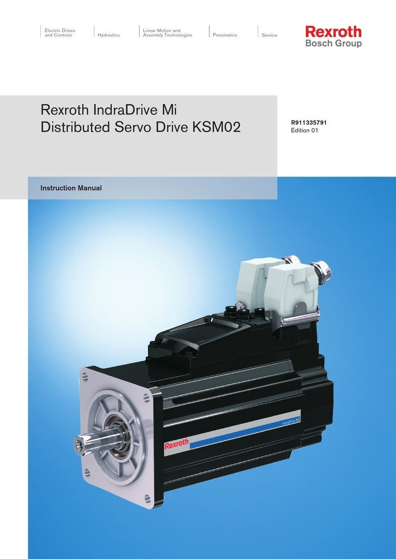 Bosch Rexroth IndraDrive Mi User manual Bosch Rexroth IndraDrive Mi User manual