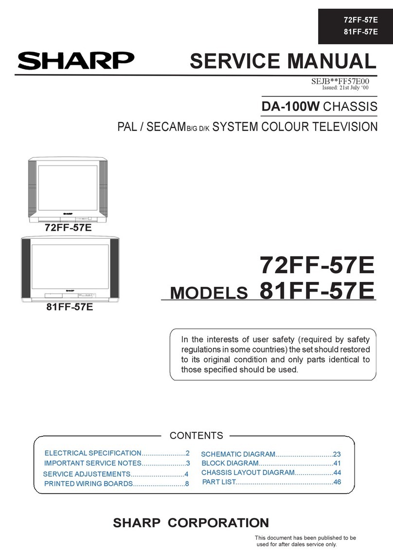 Sharp 72FF-57E User manual