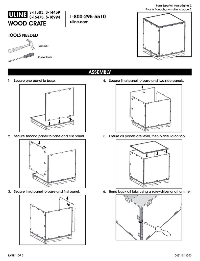 U-Line S-11303 quick start guide