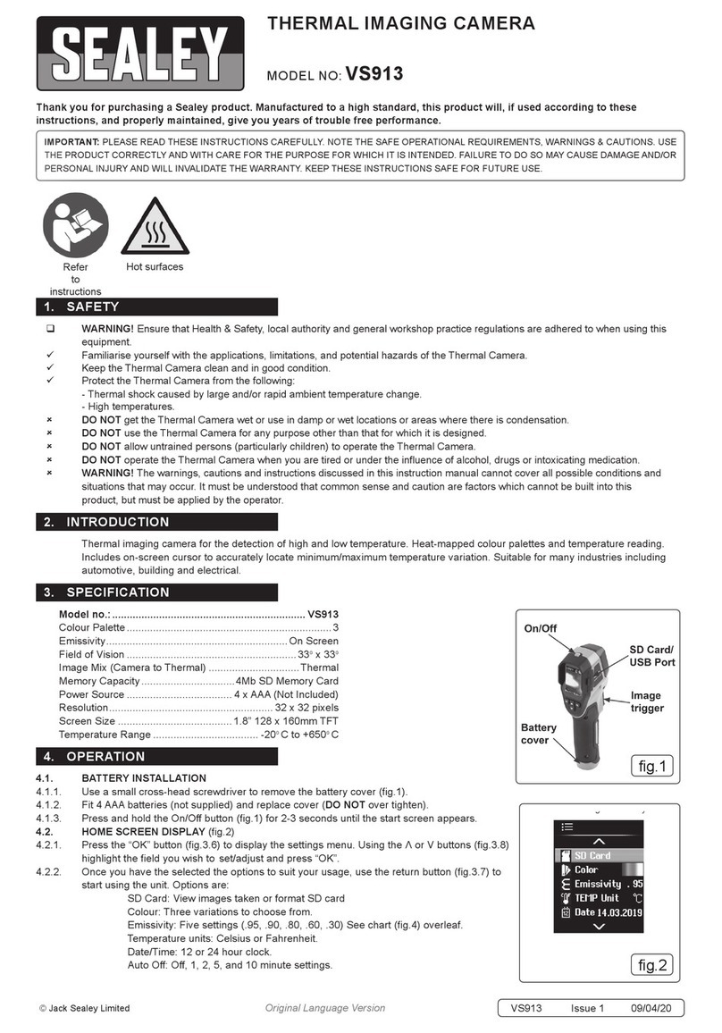 Sealey VS913 instructions